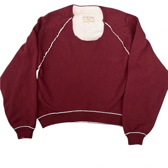 WE THE FREE VALENTINE OVERSIZED SLOUCHY BAGGY PULLOVER CASUAL SWEATER NWOT - Picture 6 of 12